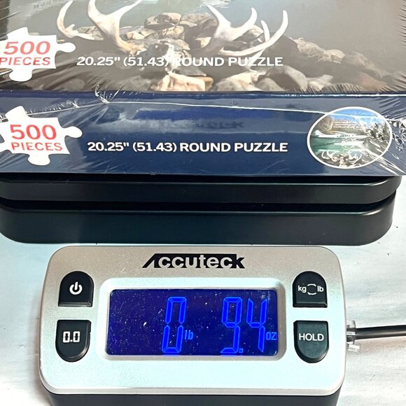 500-Piece Round Puzzle Samaritan Lodge Alaska Floatplane 20.25" Diameter New - Picture 9 of 9